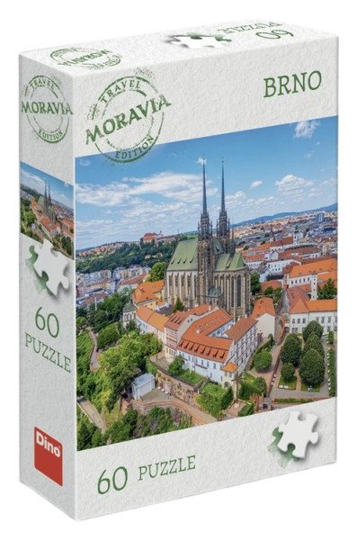 Puzzle TRAVEL Brno 60 dílků