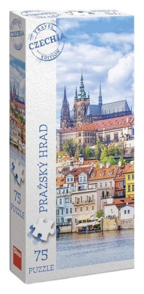 Puzzle TRAVEL Panoramic Pražský hrad 75 dílků