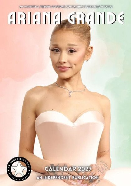 Kalendář 2027 - Ariana Grande A3