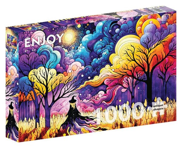 Puzzle Cesta čarodějnice 1000 dílků