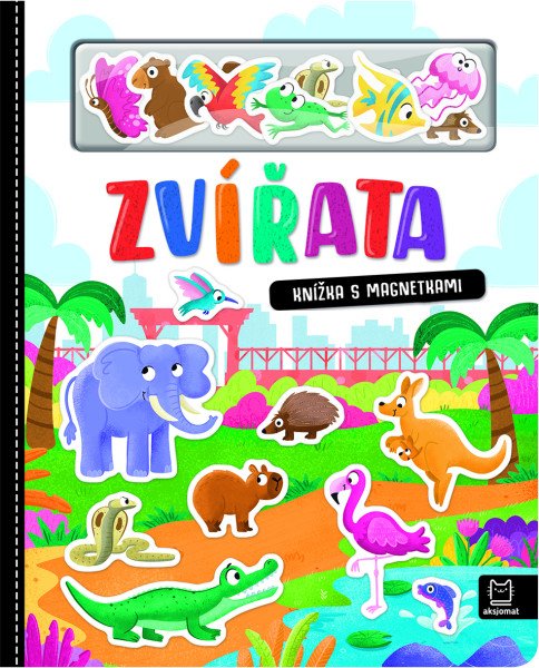 Knížka s magnetkami Zvířata (2026)