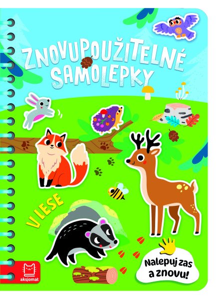 Znovupoužitelné samolepky V lese (2026)