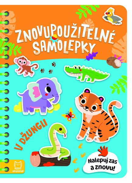 Znovupoužitelné samolepky V džungli (2026)