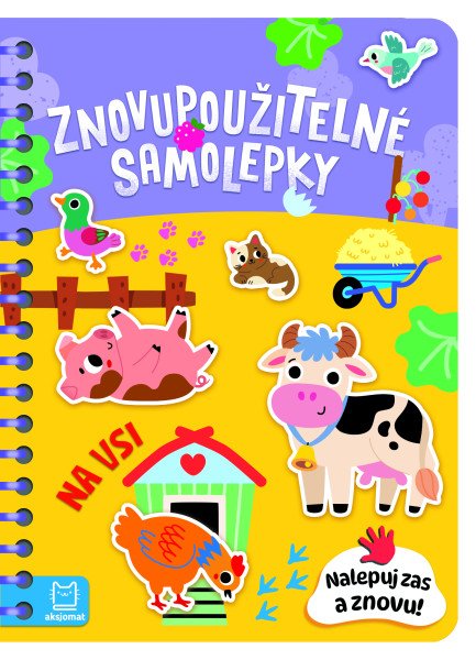 Znovupoužitelné samolepky Na vsi (2026)