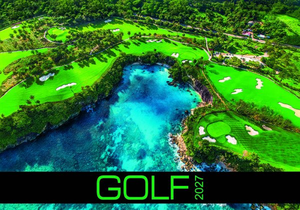Kalendář 2027 nástěnný: GOLF
