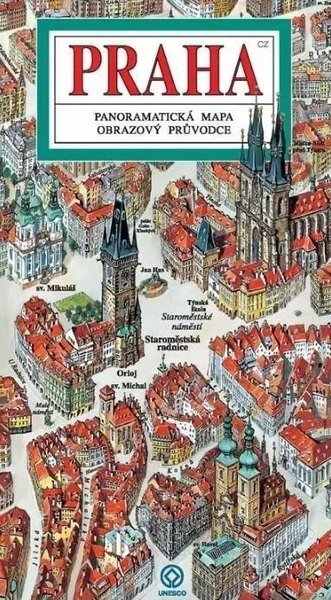 Praha - Panoramatická mapa / česky (2026)