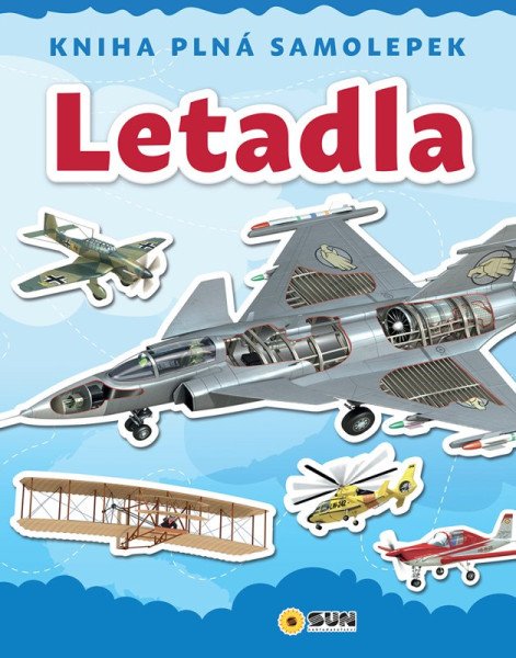 Kniha plná samolepek - Letadla (2026)