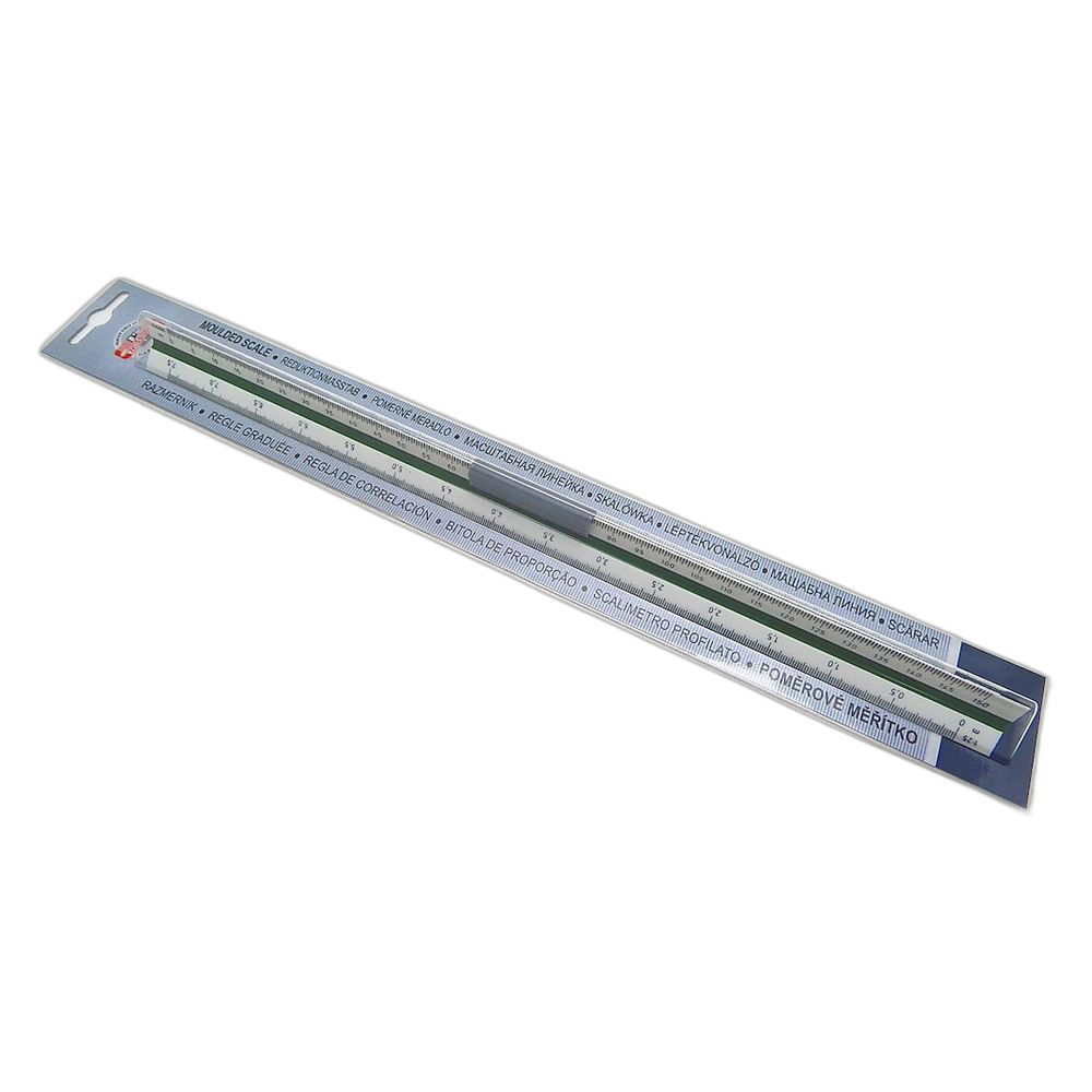 Koh-i-Noor Triangular Scale Ruler 715004 602