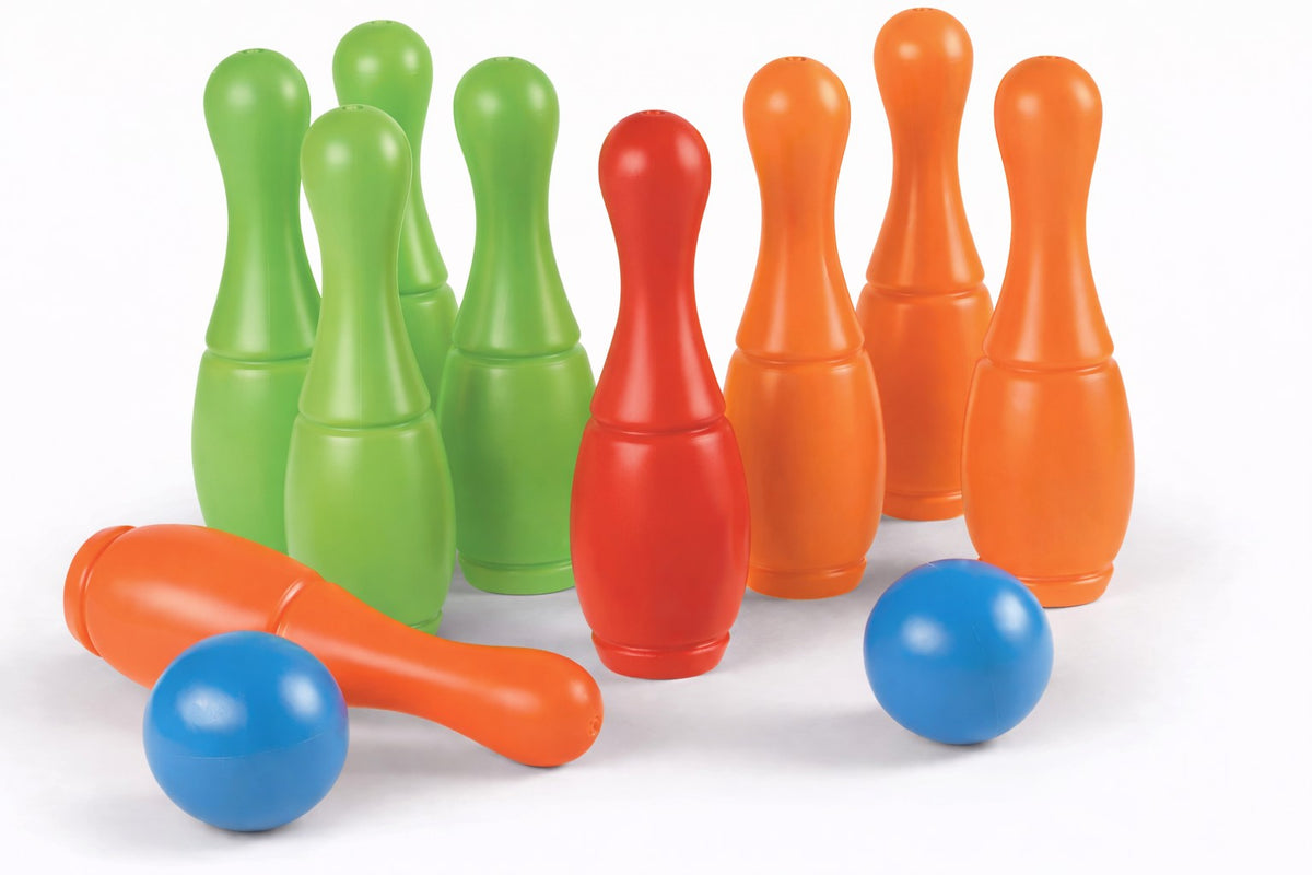 Androni bowling set 9+2, fillable with water or sand, 27 cm