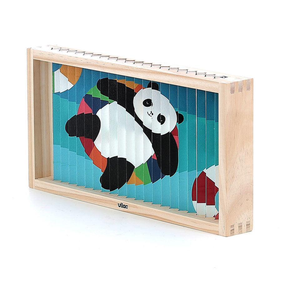 Vilac Wooden 4D Animal Puzzle