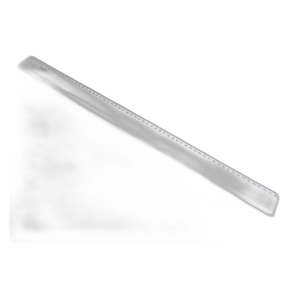 Koh-i-Noor Wide Plastic Ruler 742900 60 cm
