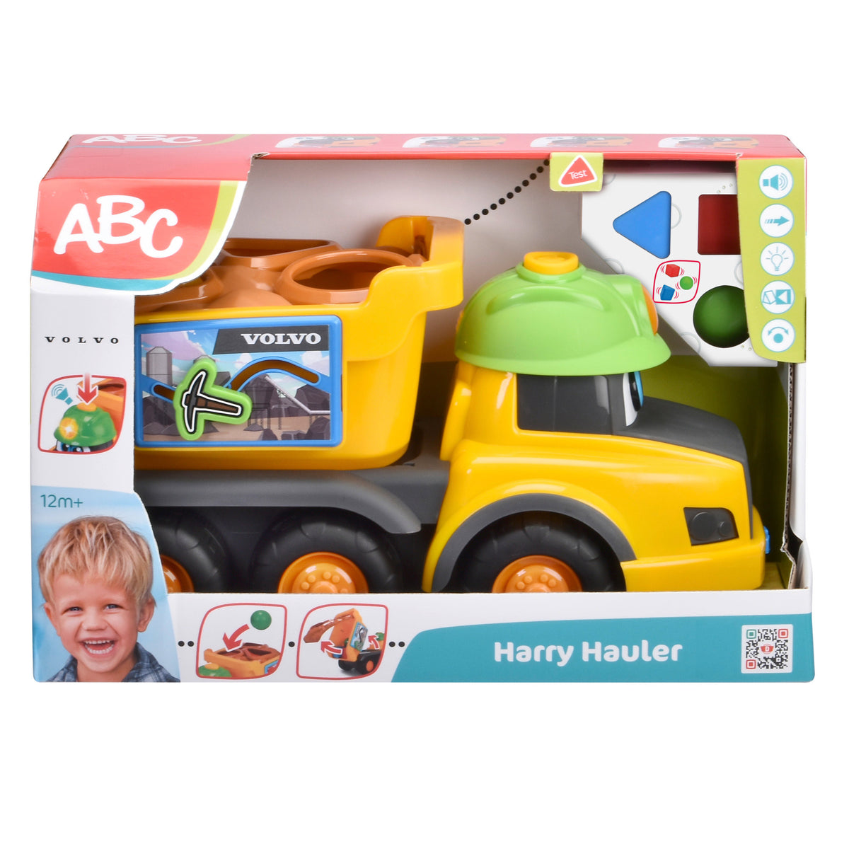 ABC Harry dump truck 30 cm with lights and sounds