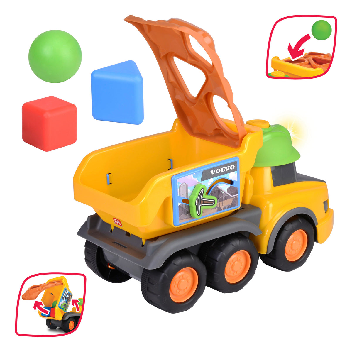 ABC Harry dump truck 30 cm with lights and sounds