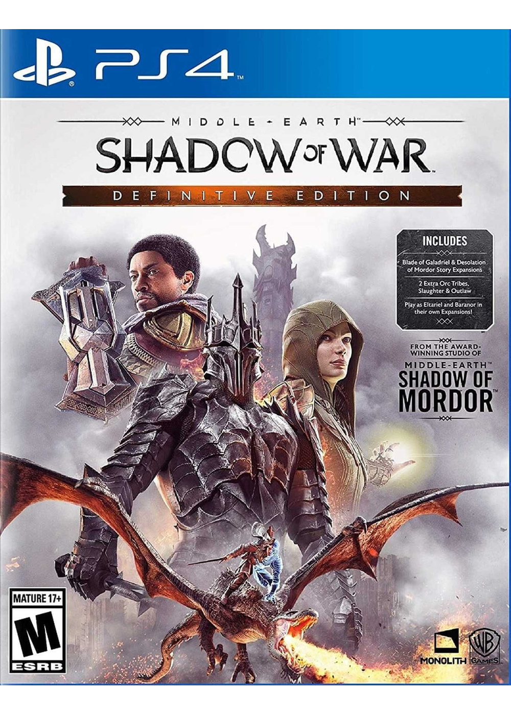 Middle-earth: Shadow of War – Definitive Edition (PS4)