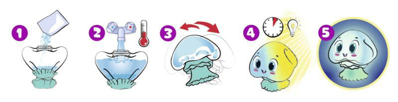 Glibbi Glowy Jellyfish Slime