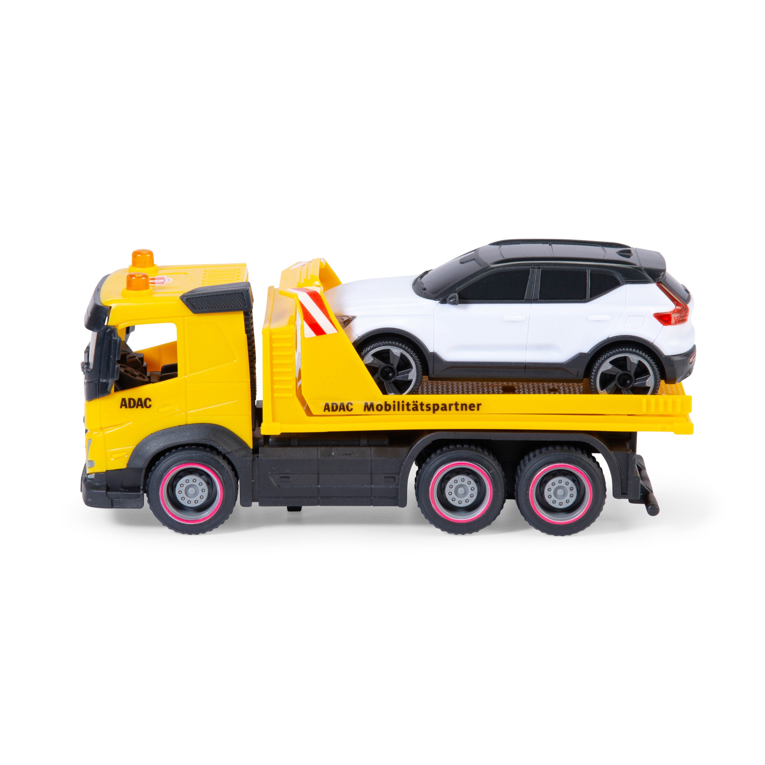 Volvo tow truck with car 22 cm