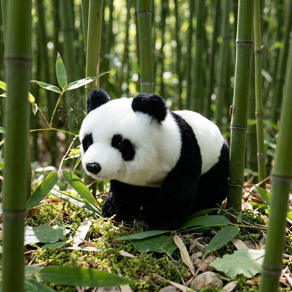 Plush panda 22 cm ECO-FRIENDLY