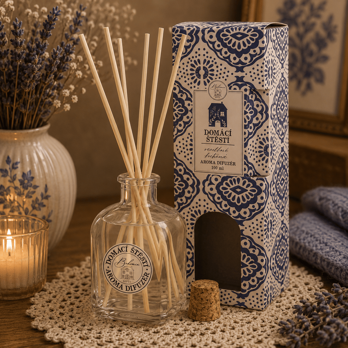 Vanilla Aroma Reed Diffuser 100 ml – Home Happiness