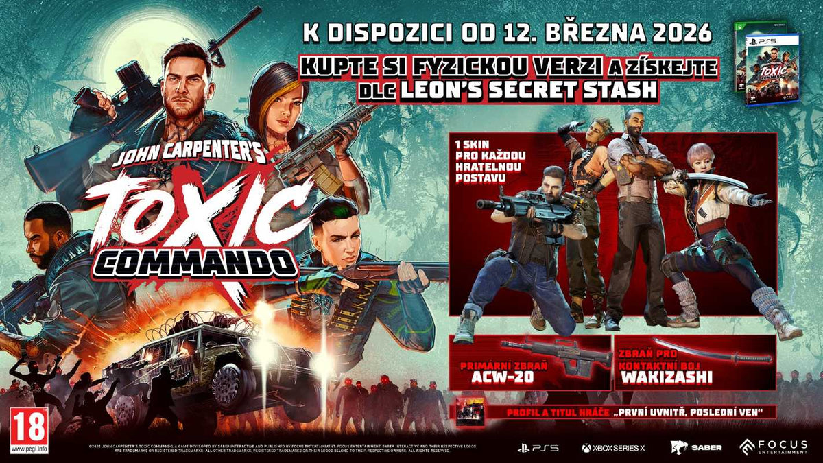 John Carpenter’s Toxic Commando (Xbox Series X) – Czech Subtitles