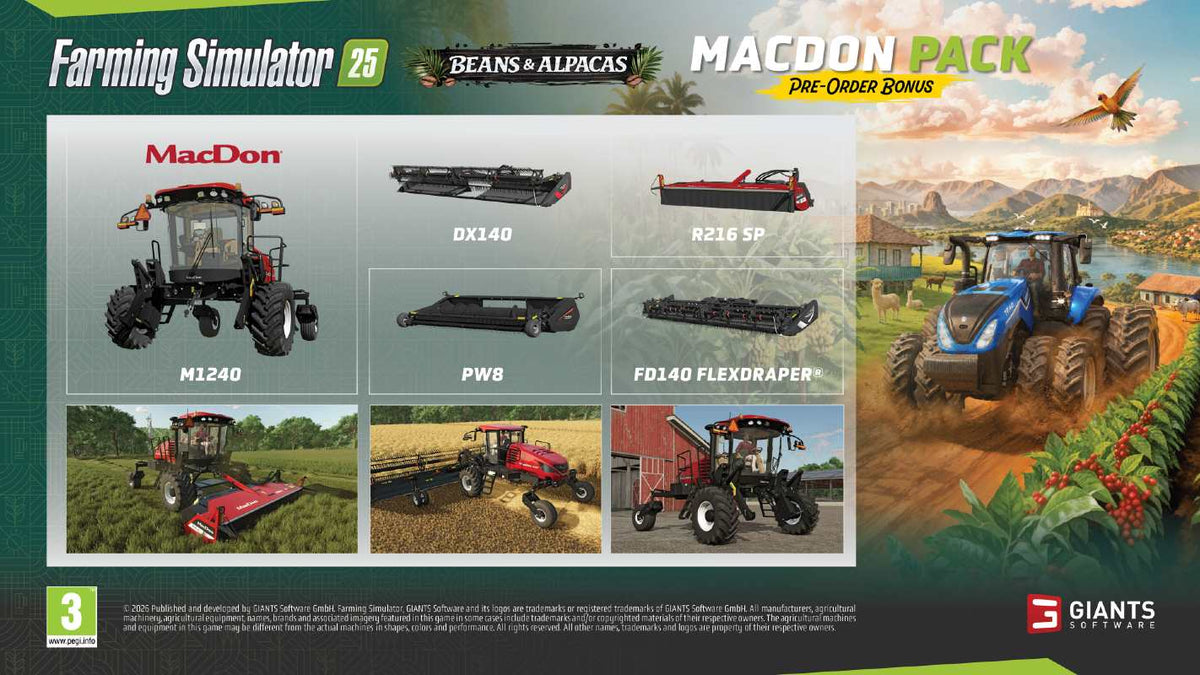 Farming Simulator 25 – Beans & Alpacas Edition (PC) – Czech Subtitles
