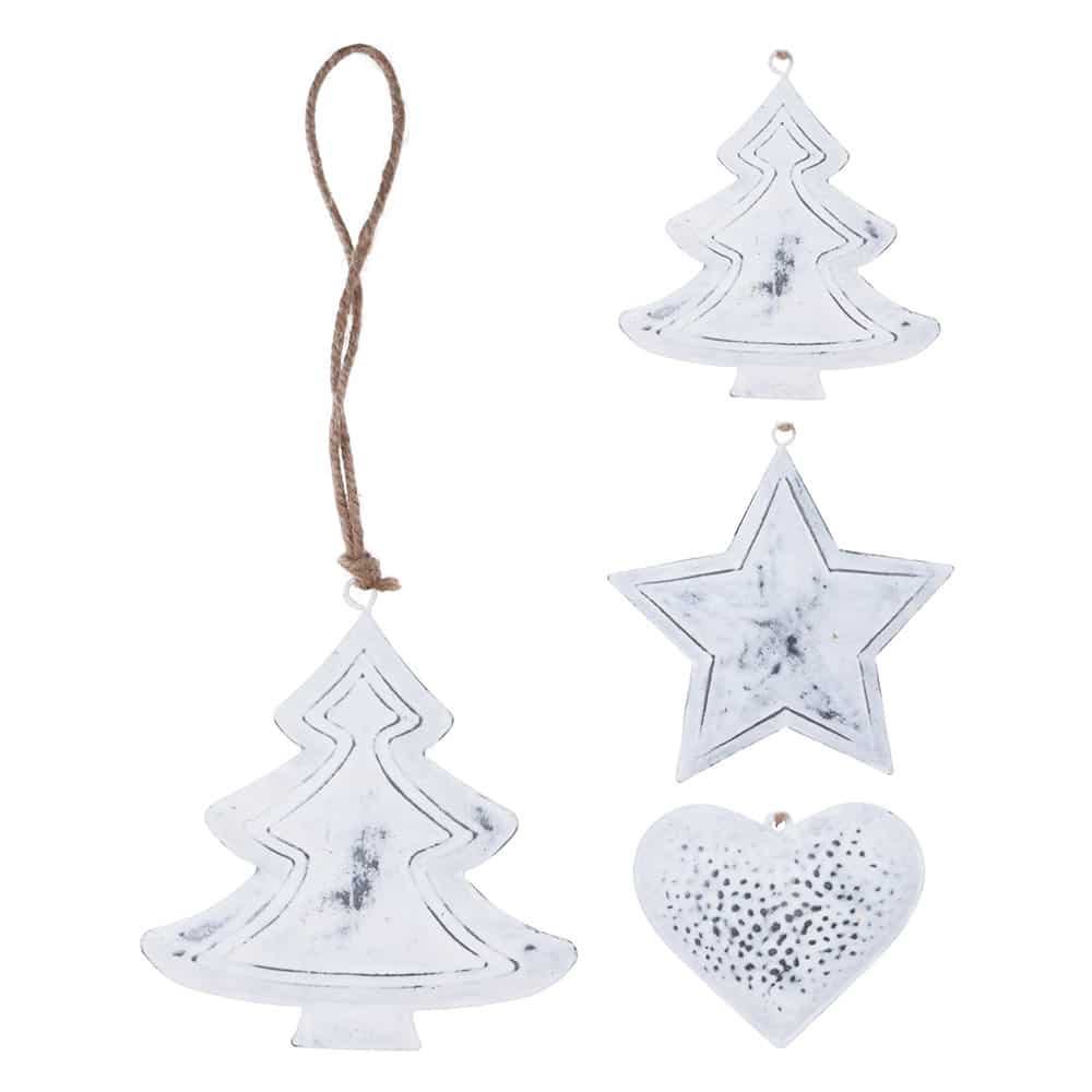 Tin Christmas Ornaments