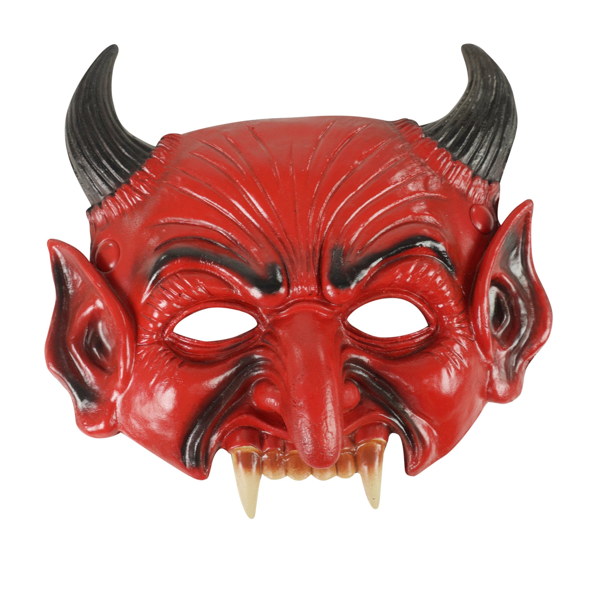 Rubber devil mask