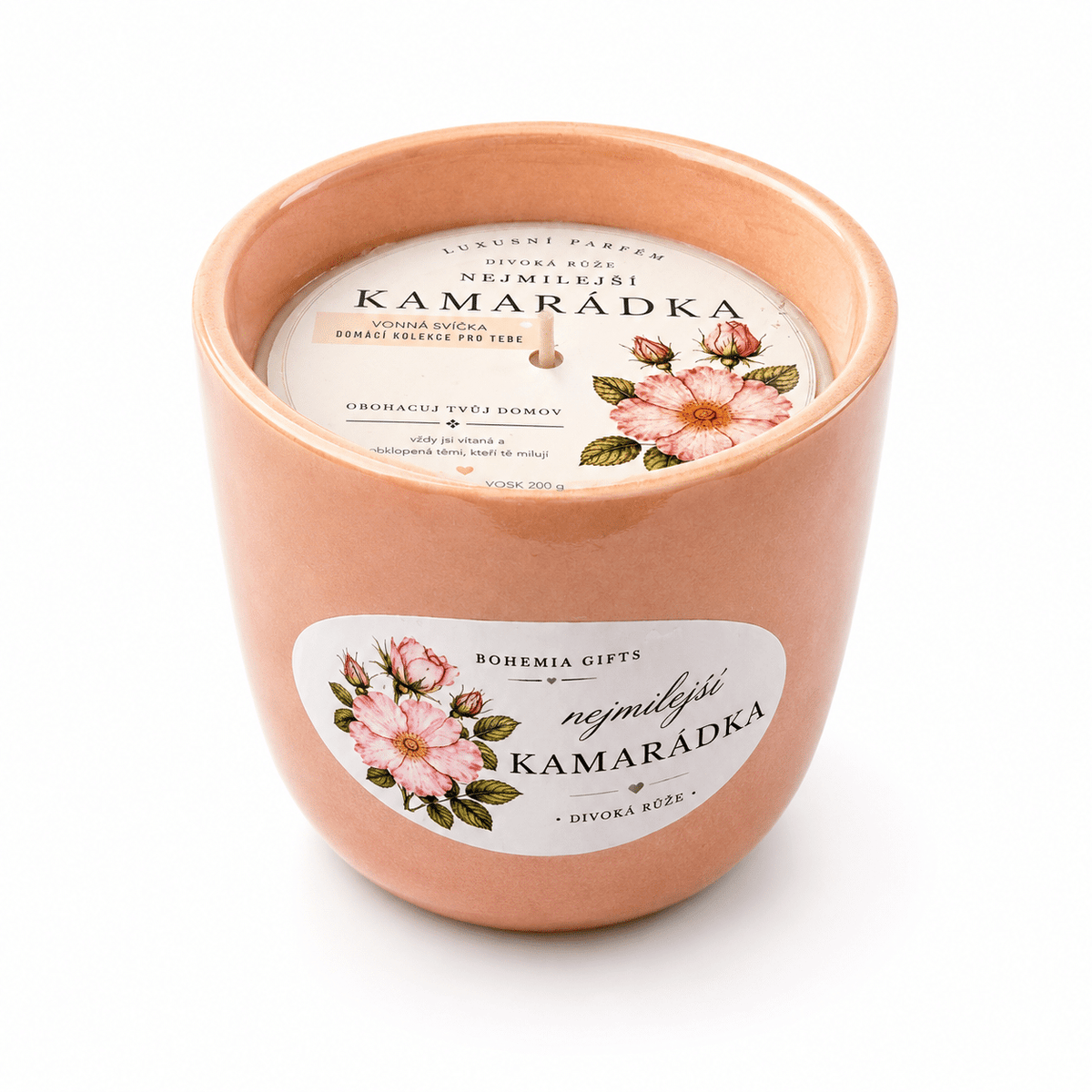 Ceramic Scented Candle – Dearest Friend