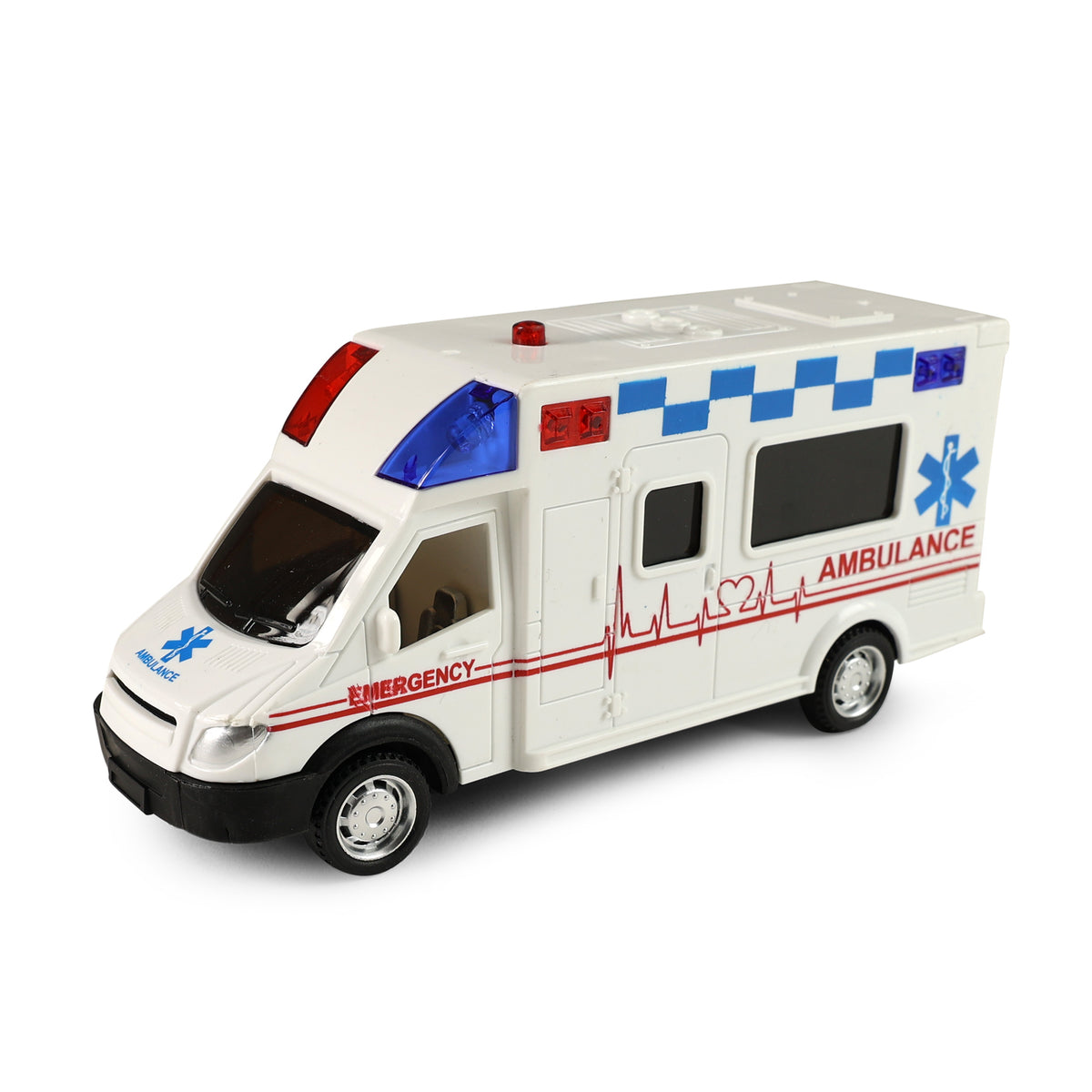 Ambulance toy car with sound and lights