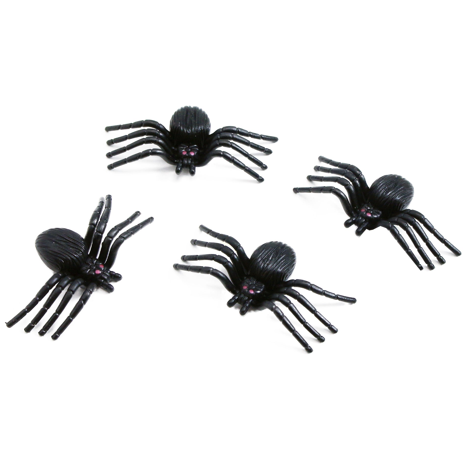 Halloween spider decoration 4 pcs
