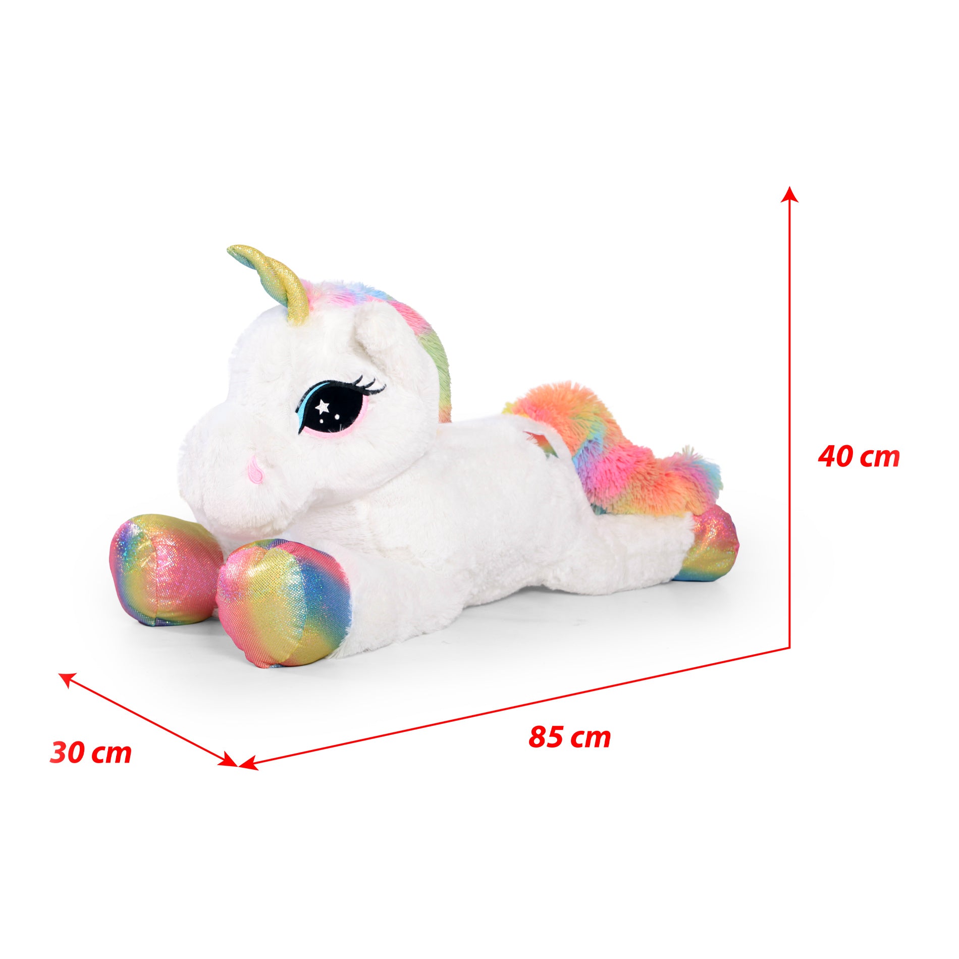 Large plush unicorn Funkie 85 cm