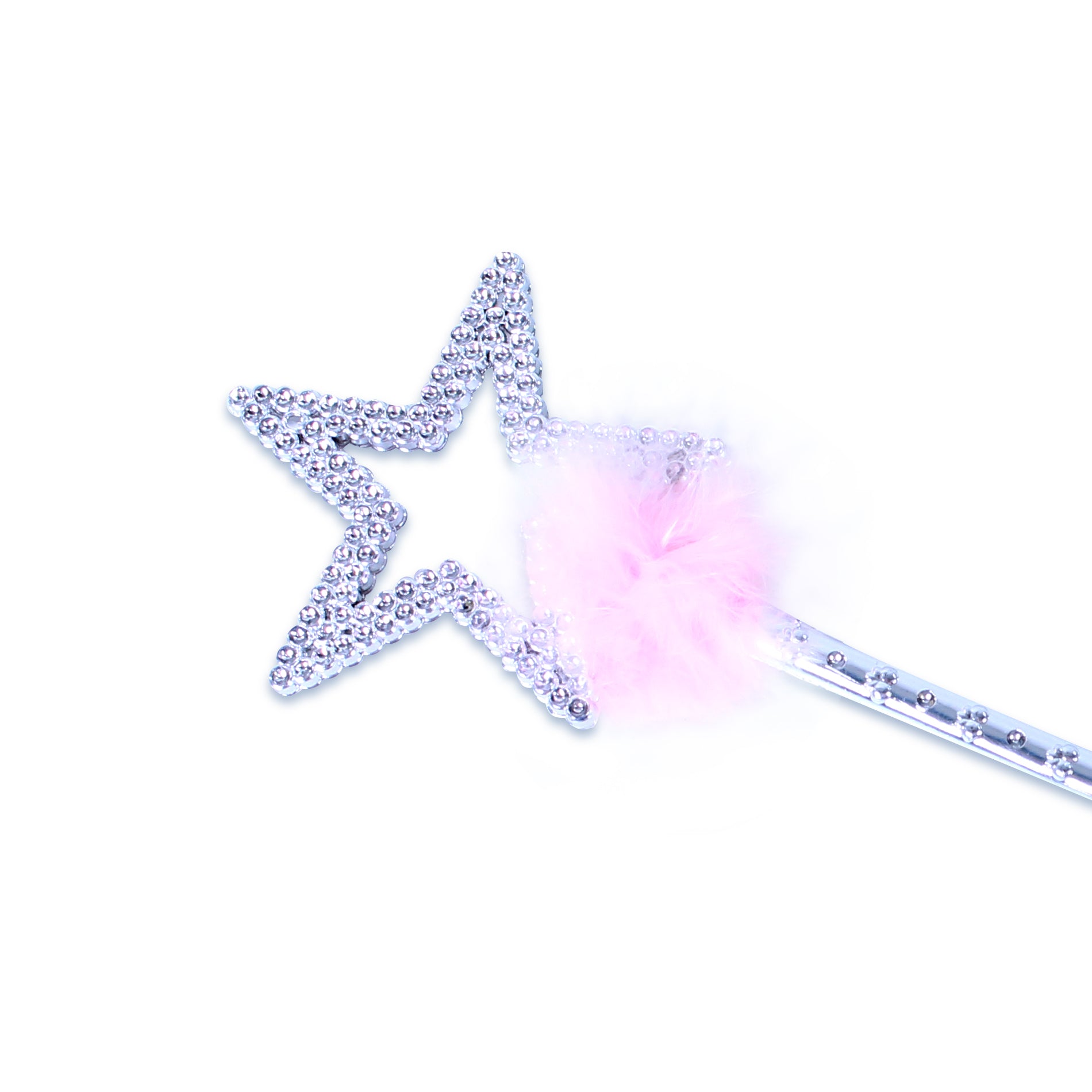 Pink princess crown and scepter costume set