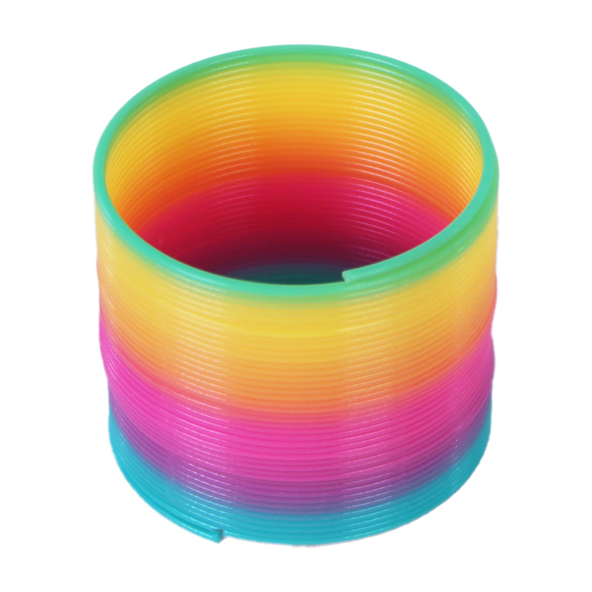 Rainbow spring spiral 6.5 x 7.5 cm