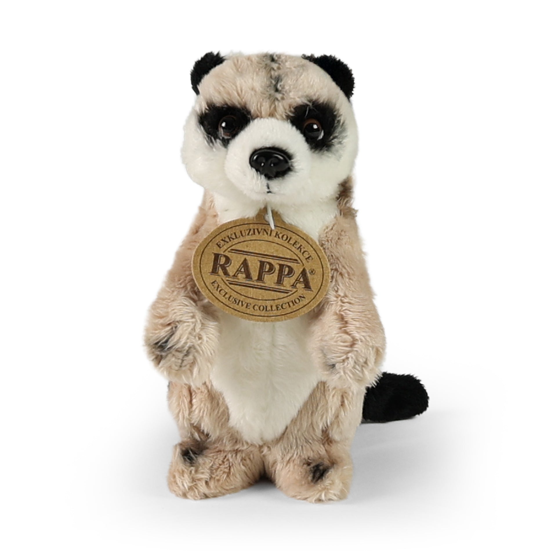 Eco-friendly plush meerkat 14 cm
