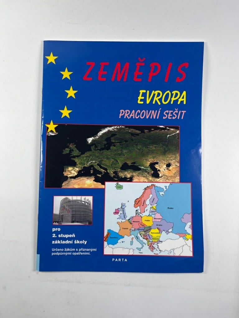 Zeměpis – Evropa, pracovní sešit pro 2. stupeň ZŠ a ZŠ praktické – Kortus František (2025)