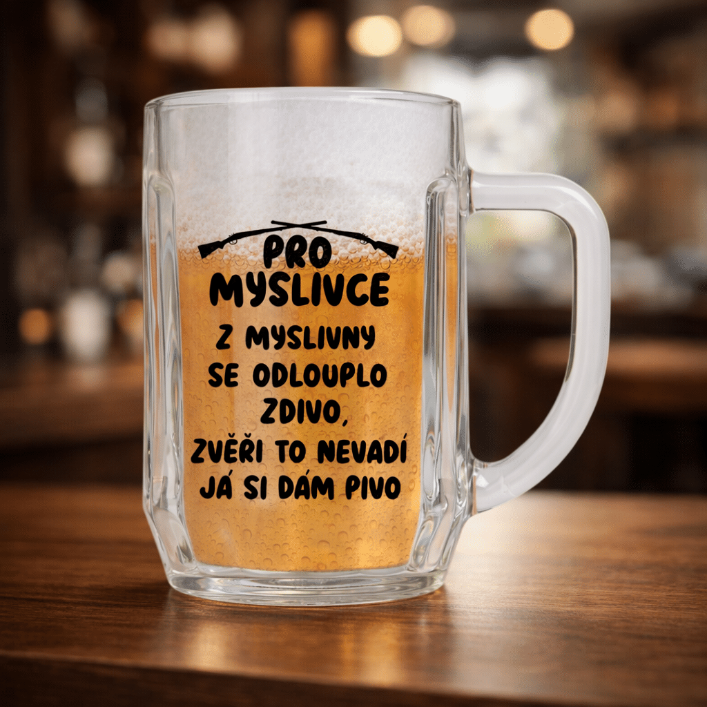 Hunter’s Glass Mug in a Gift Box
