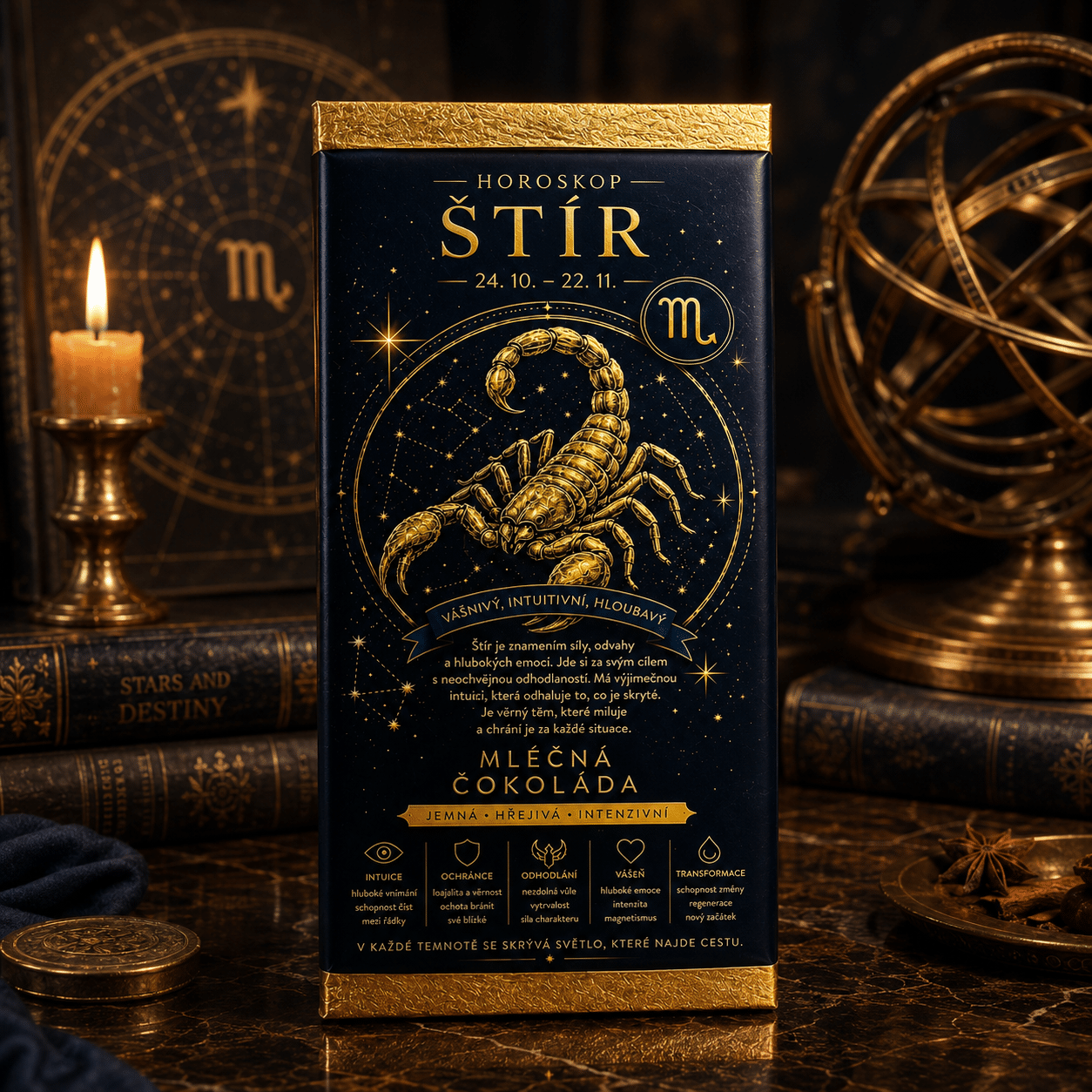 Milk Chocolate Gift 100 g – Scorpio