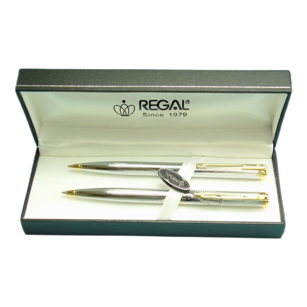 Regal Harmonia Mechanical Pencil and Ballpoint Pen Gift Set 22008MB