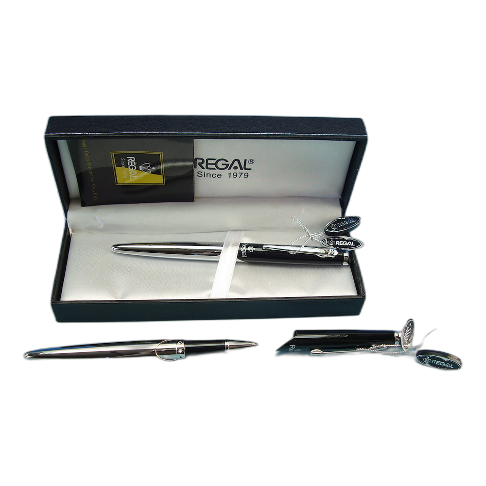 Regal Themis Ballpoint Pen Gift Set Black