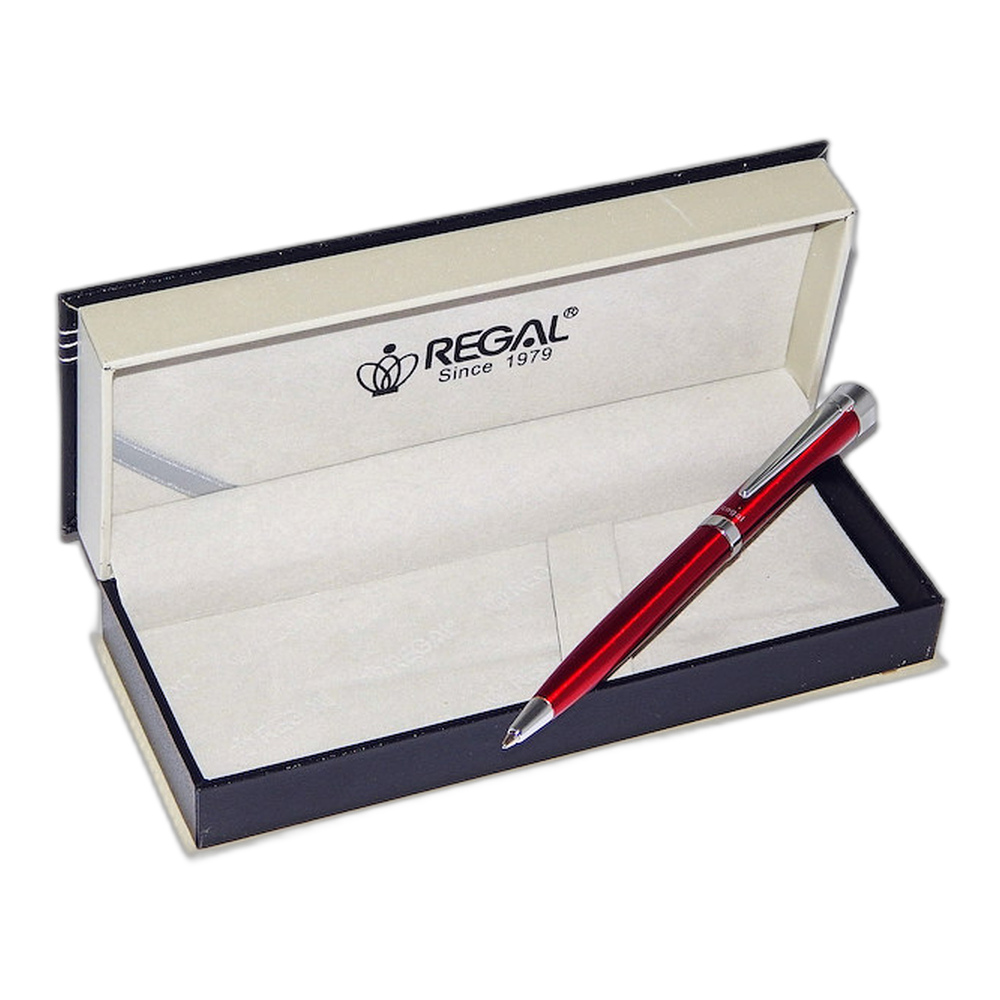 Regal Katherine Ballpoint Pen Gift Set Red