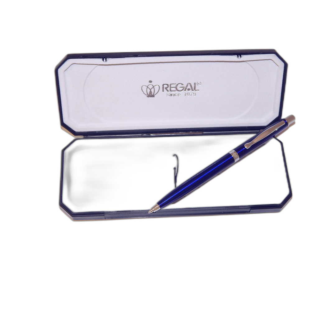 Regal Reef Ballpoint Pen Gift Set Blue