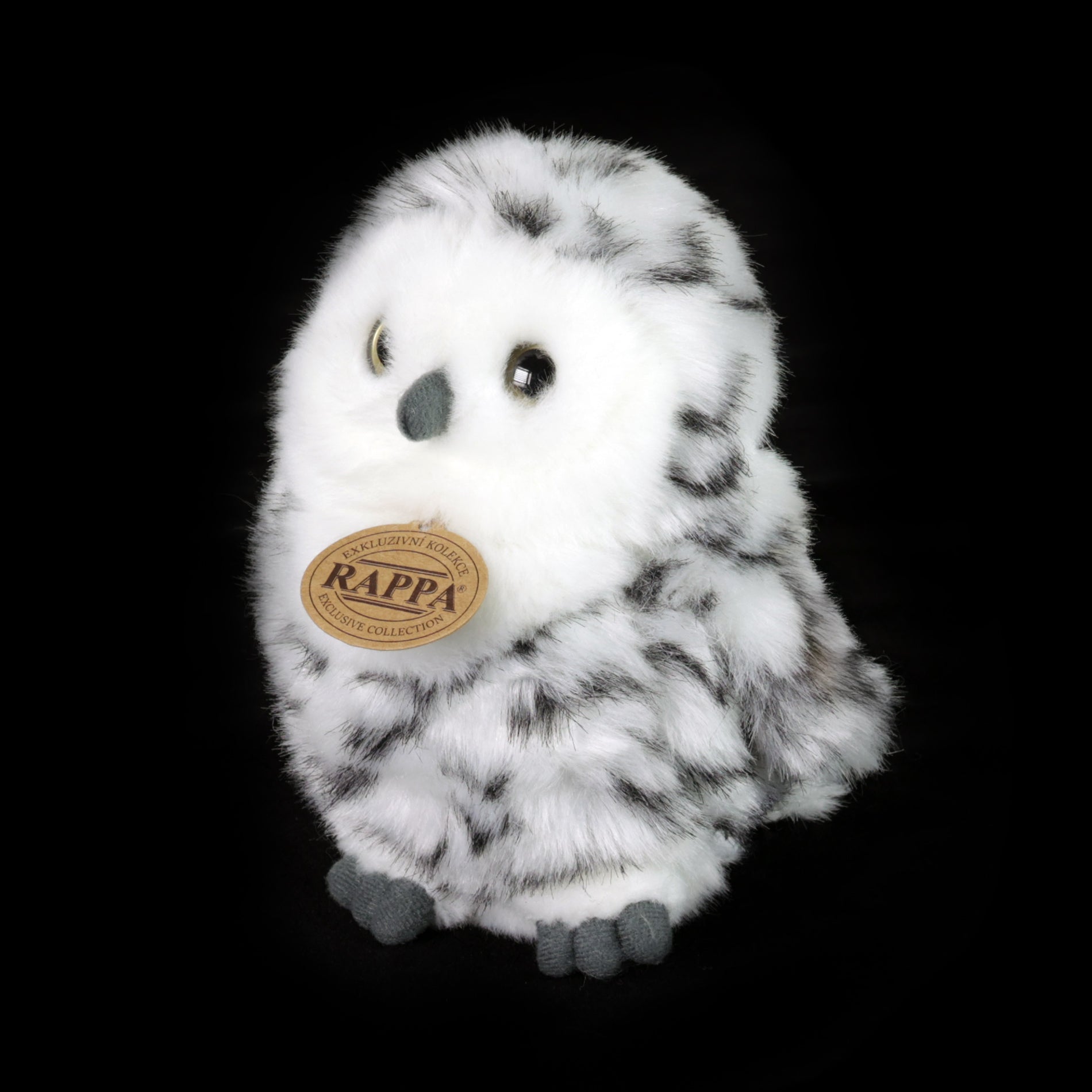 Snowy owl plush toy 17 cm