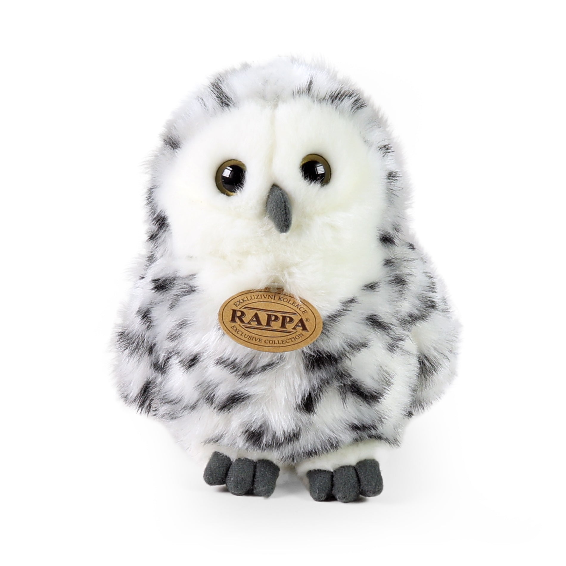 Snowy owl plush toy 17 cm