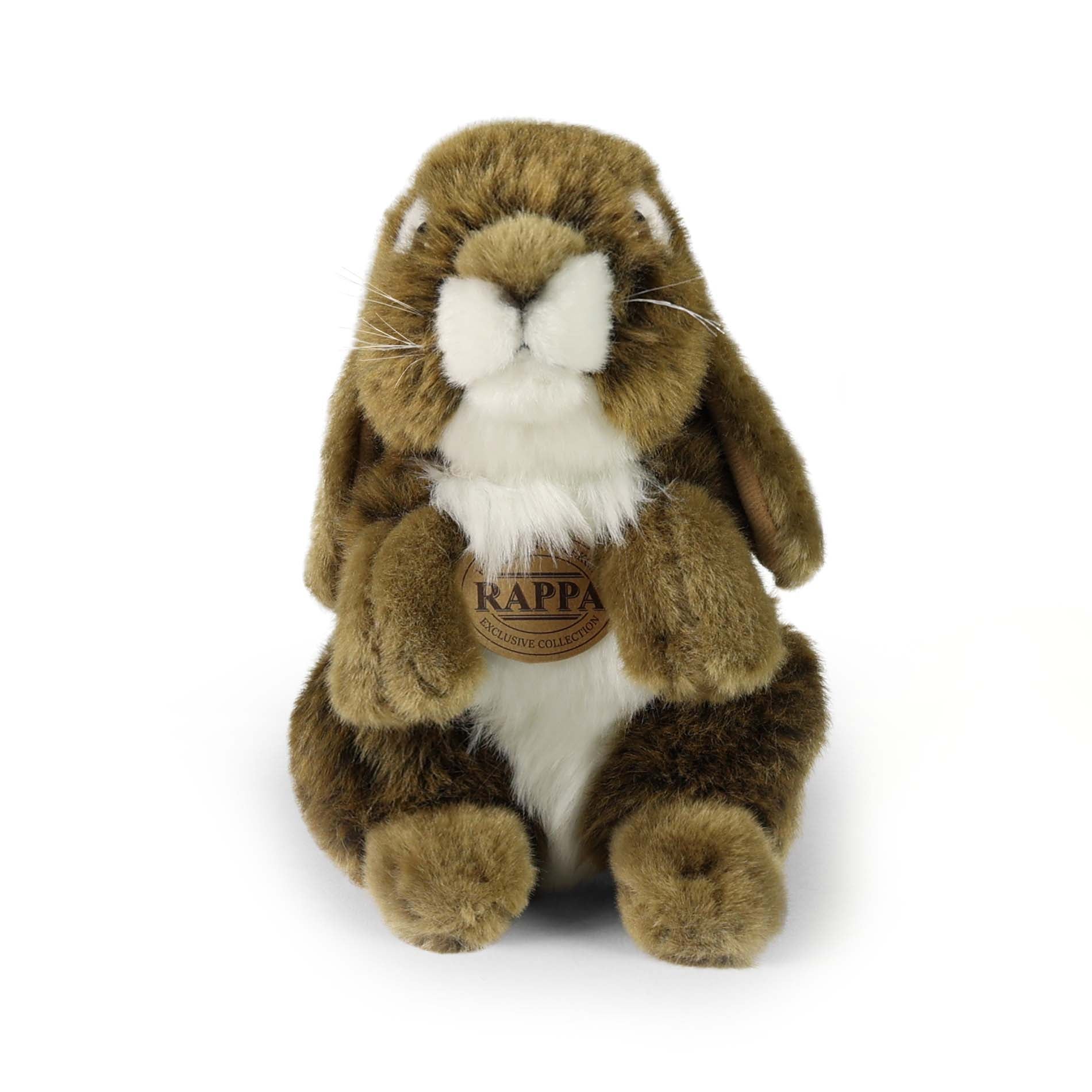 Plush brown rabbit 18 cm