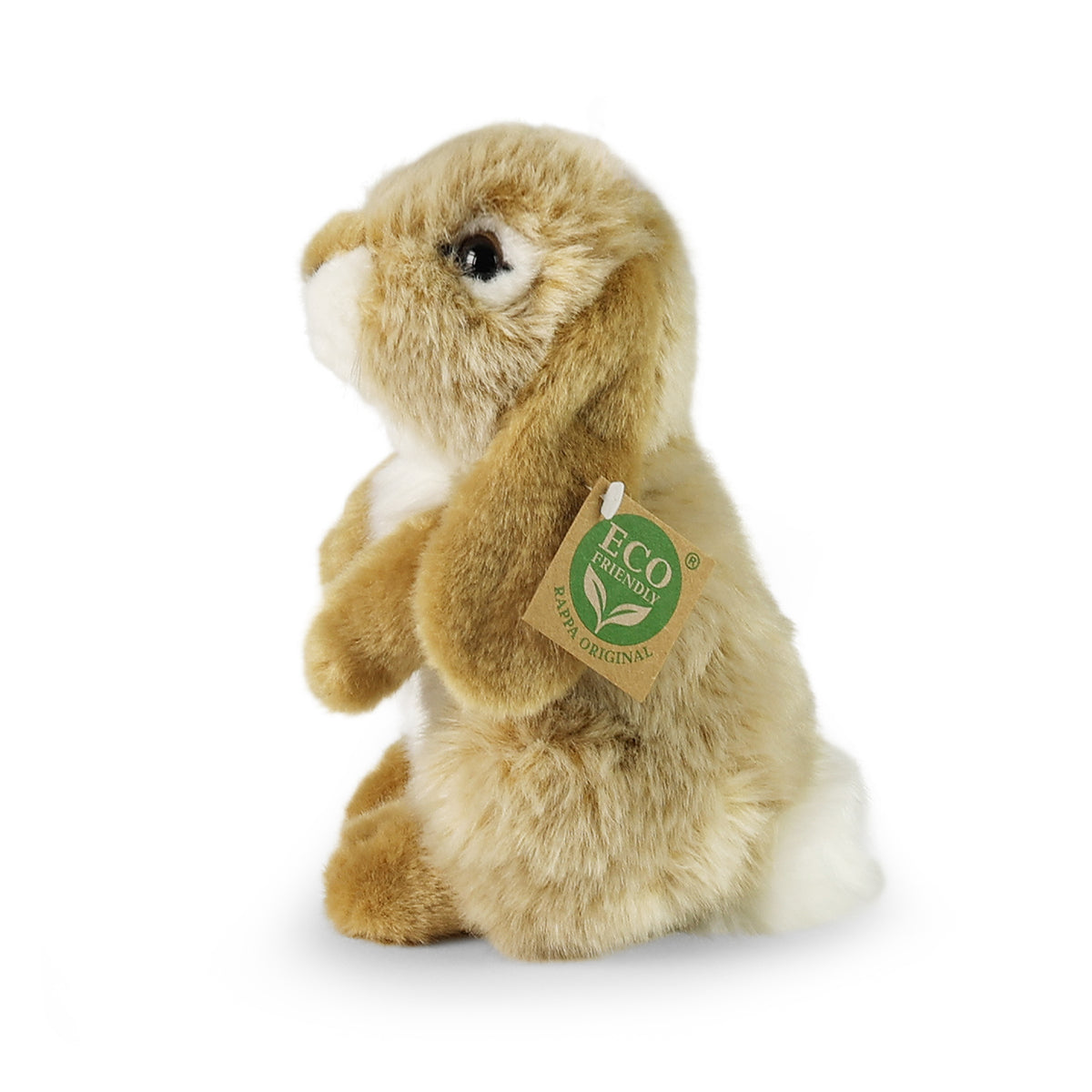 Beige plush rabbit 18 cm