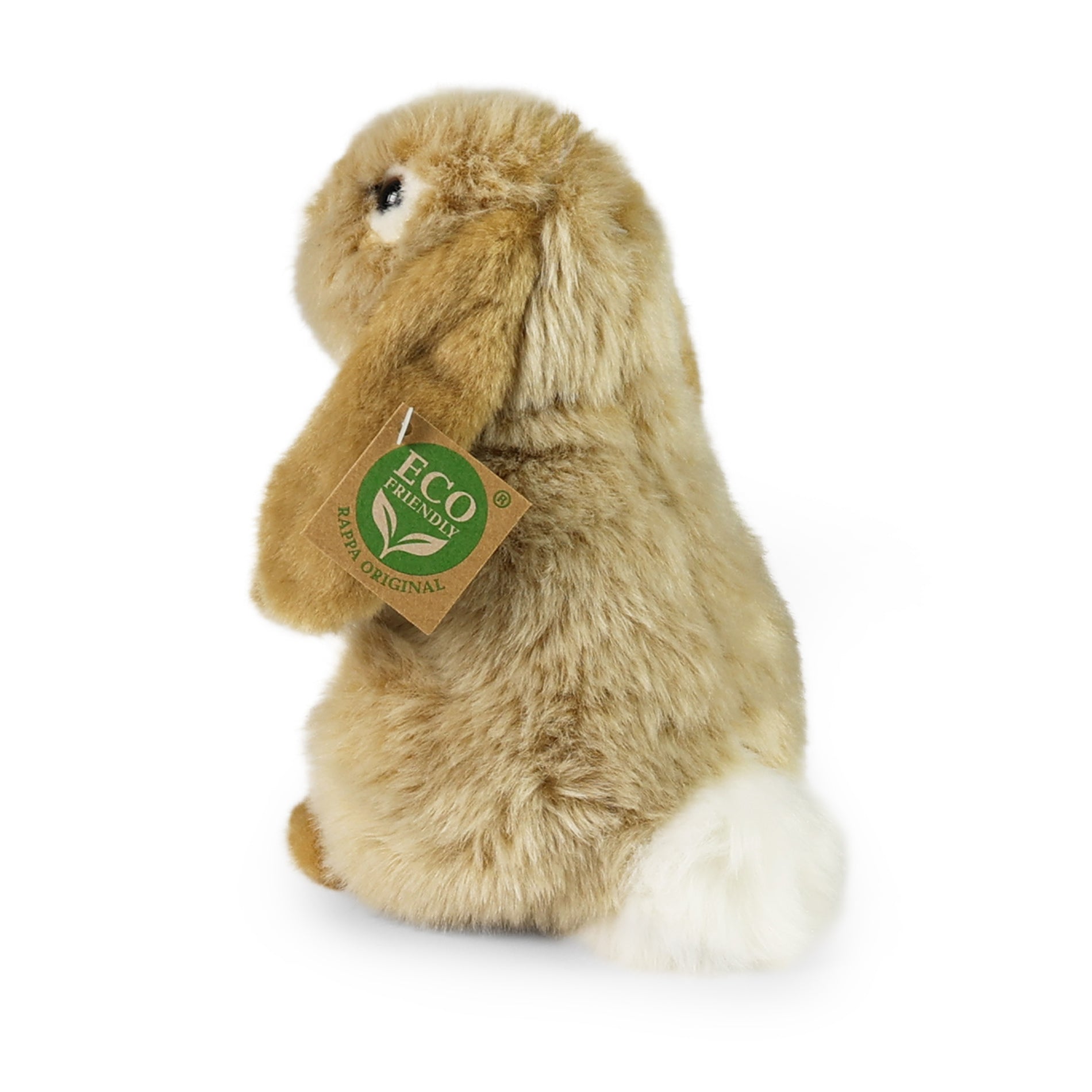 Beige plush rabbit 18 cm