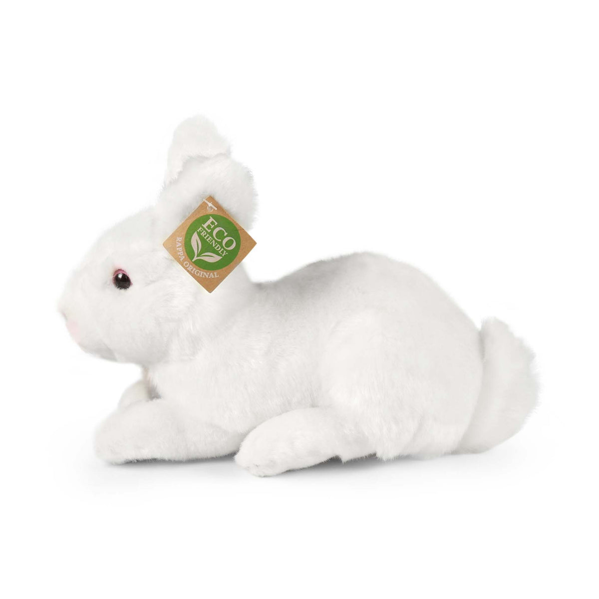 Plush white rabbit 23 cm