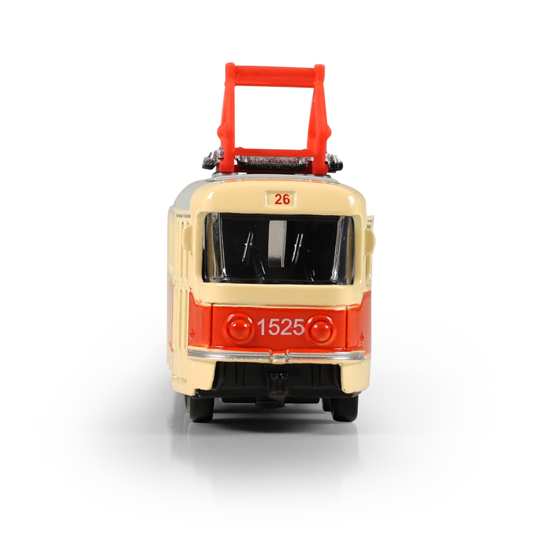 Metal Czech retro tram 16 cm BRNO