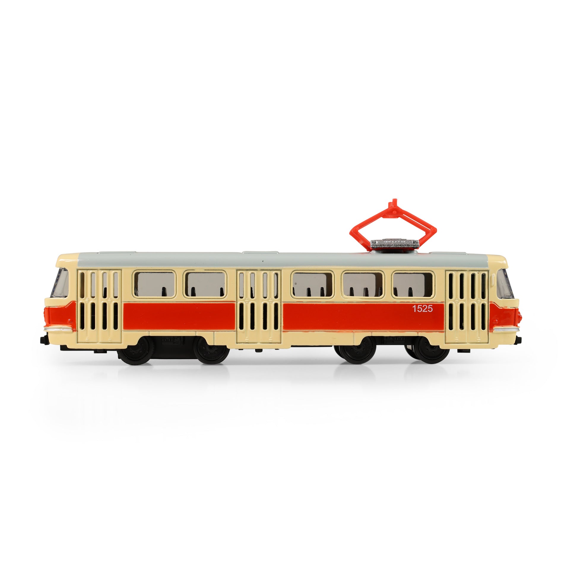 Metal Czech retro tram 16 cm BRNO