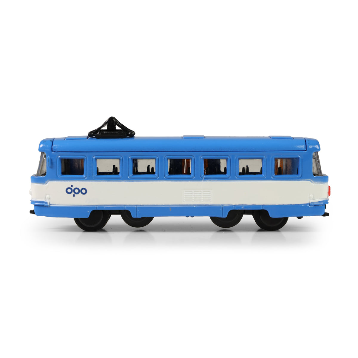Metal tram DPO Ostrava 8.5 cm / Tramvaj DPO Ostrava
