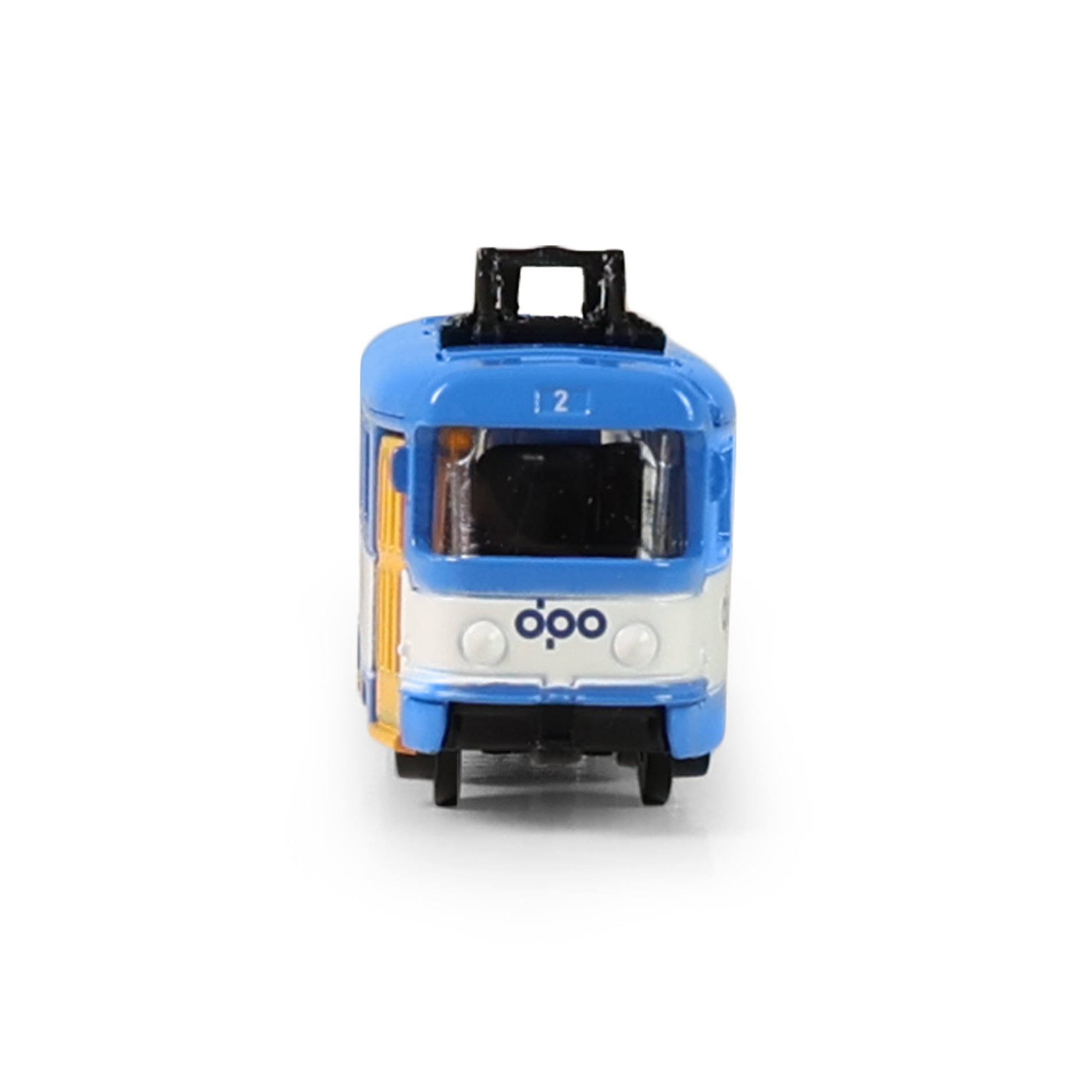 Metal tram DPO Ostrava 8.5 cm / Tramvaj DPO Ostrava